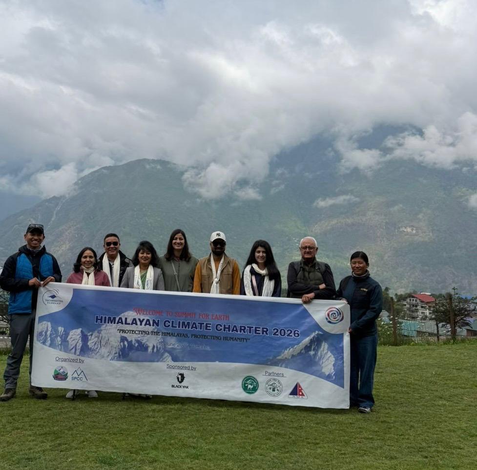 High-level delegates flock to Namche Bazaar as historic climate summit kicks off June 1